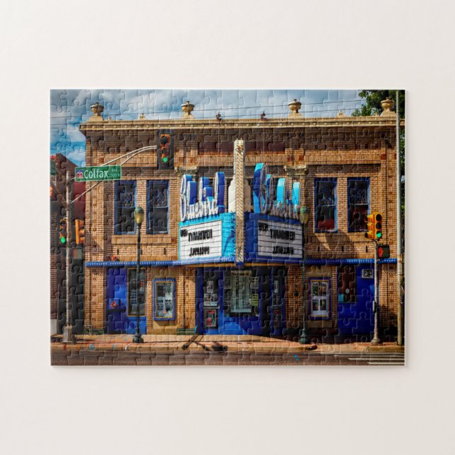 Bluebird  Theatre Denver. Jigsaw Puzzle (Horizontal)