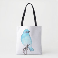 Bluebird Tote Bag