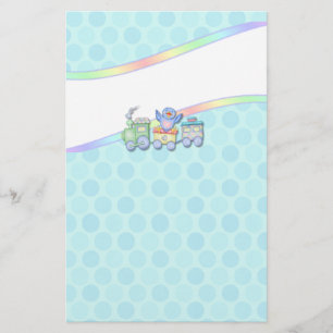 Bluebird Train Stationery