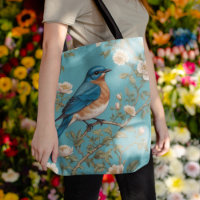 Bluebird William Morris Inspired Turquois