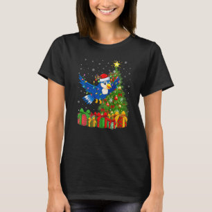 Bluebird  Xmas Holiday Santa Bluebird Christmas Tr T-Shirt