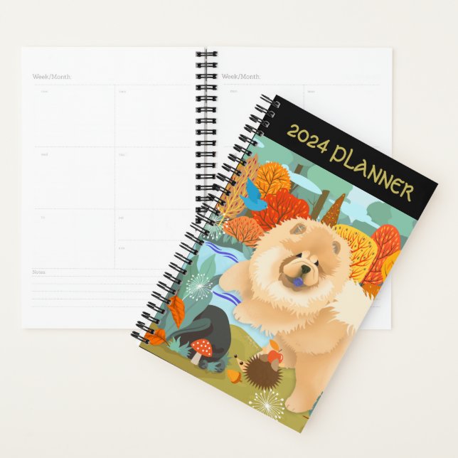 BLUEBIRDS OF HAPPINESS CHOW 2024 PLANNER (Display)