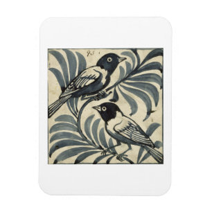 Bluebirds (w/c on paper) magnet