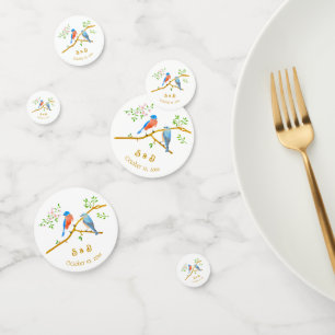 Bluebirds Wedding Confetti