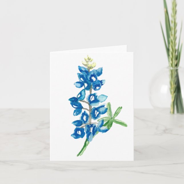 Bluebonnet 2 Blank Card (Front)