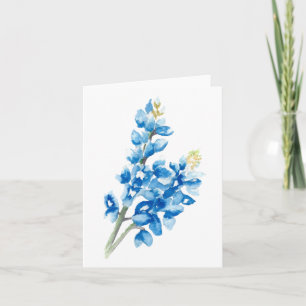 Bluebonnet 4 Blank Card