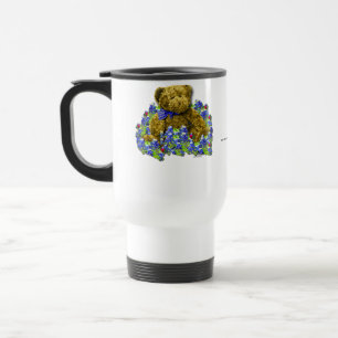 Bluebonnet Bear Travel Mug