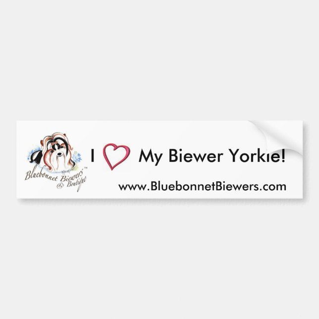 bluebonnet_biewers_boutiqe bumper sticker (Front)