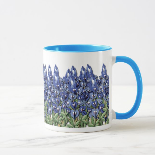 Bluebonnet Field Mug (Right)