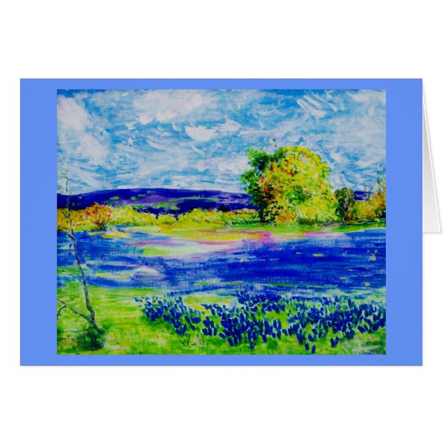 bluebonnet fields forever (Front Horizontal)