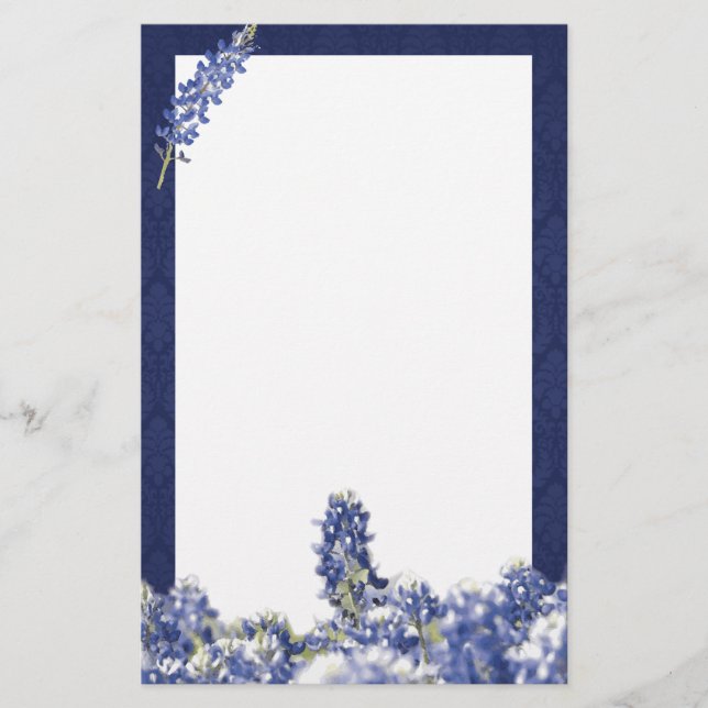 Bluebonnet Stationary Stationery (Front)