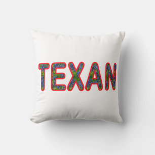Bluebonnet Texan Cushion