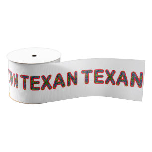 Bluebonnet Texan Grosgrain Ribbon