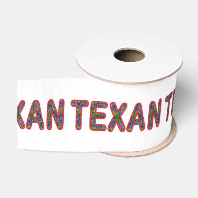 Bluebonnet Texan Grosgrain Ribbon (Spool)