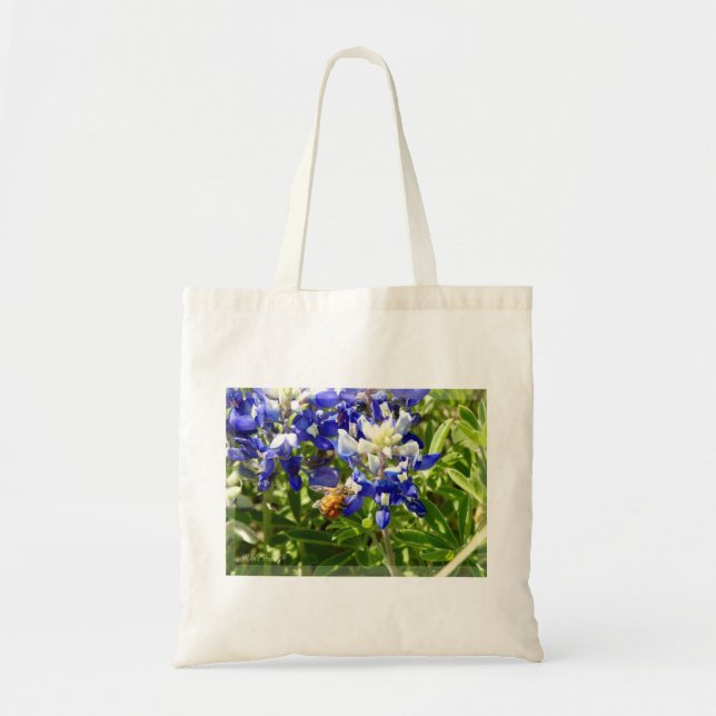 Bluebonnet tote bag (Front)