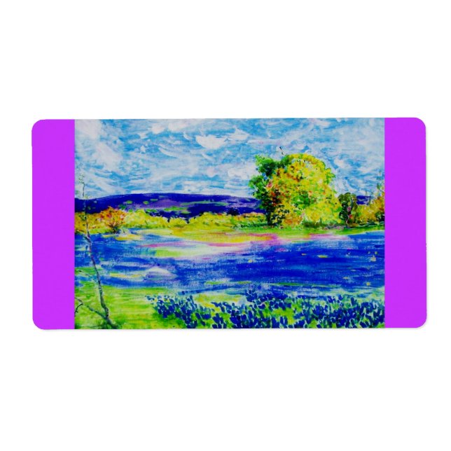 Bluebonnet  Wildflowers (Front)