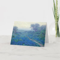 Bluebonnets at Sunrise | Julian Onderdonk