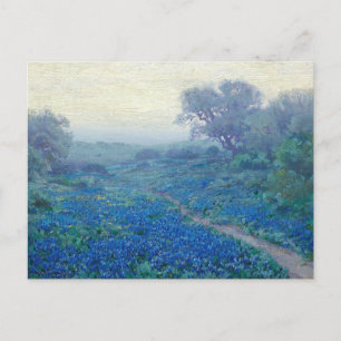 Bluebonnets at Sunrise Julian Onderdonk Postcard