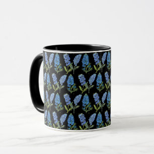 Bluebonnets Blue Flowers Texas Texan Floral Mug