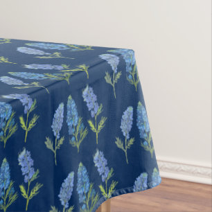 Bluebonnets Blue Flowers Texas Texan Floral  Tablecloth