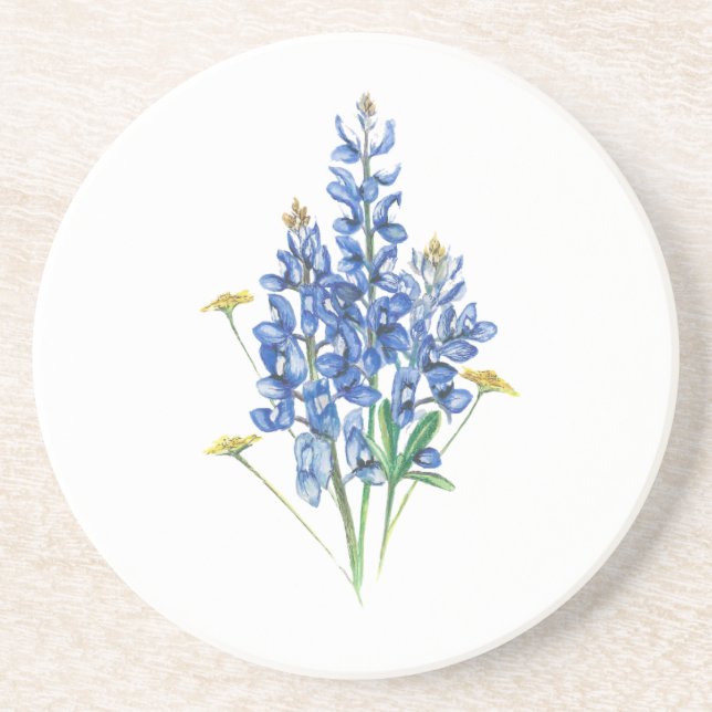 Bluebonnets Coaster (Front)