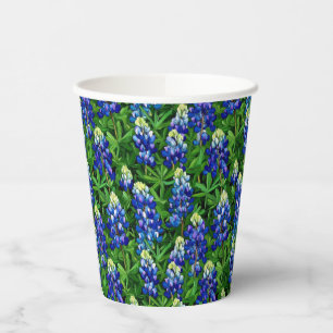 Bluebonnets Paper Cups