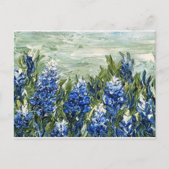 Bluebonnets Postcard (Front)