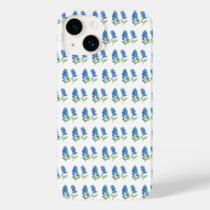Bluebonnets Texas Blue Flowers Watercolor Case-Mate iPhone 14 Case