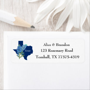 Bluebonnets Texas State Flowers Lupine Watercolor