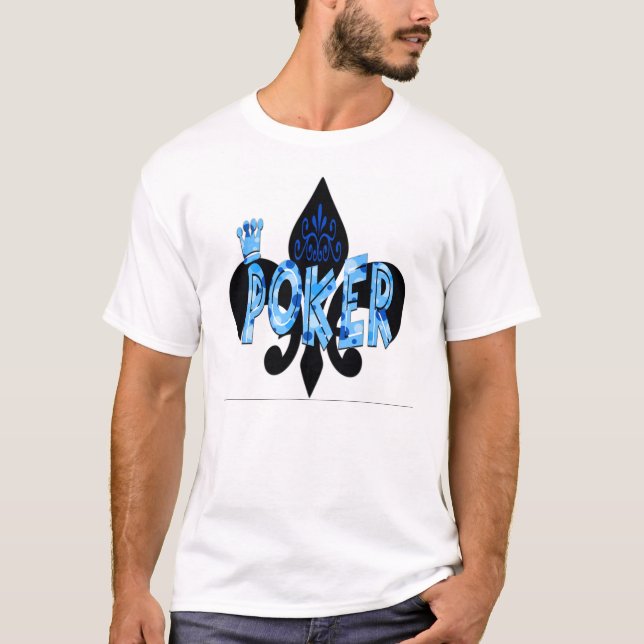 bluebubblespoker T-Shirt (Front)