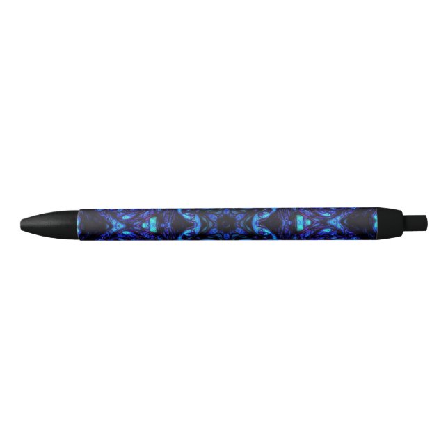 Blued Up Black Ink Pen (Front)