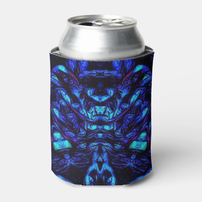 Blued Up Can Cooler (Can Front)