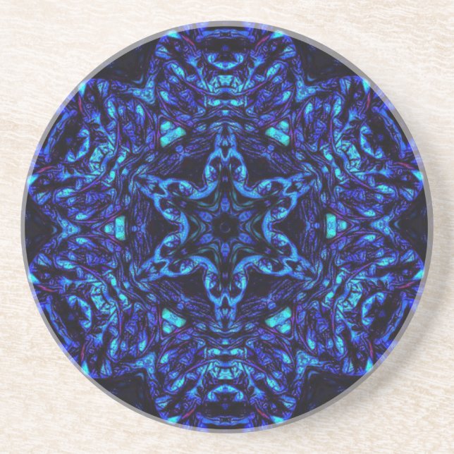Blued Up Coaster (Front)
