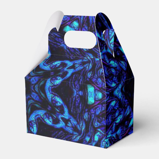Blued Up Favour Box (Front Side)