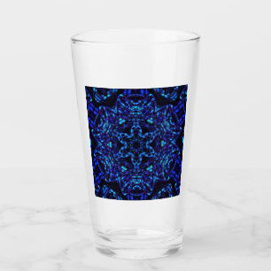 Blued Up Glass