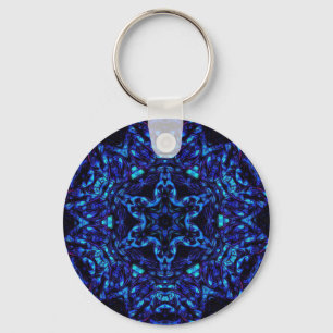 Blued Up Key Ring