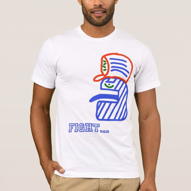 blueface, fight.. T-Shirt (Front)