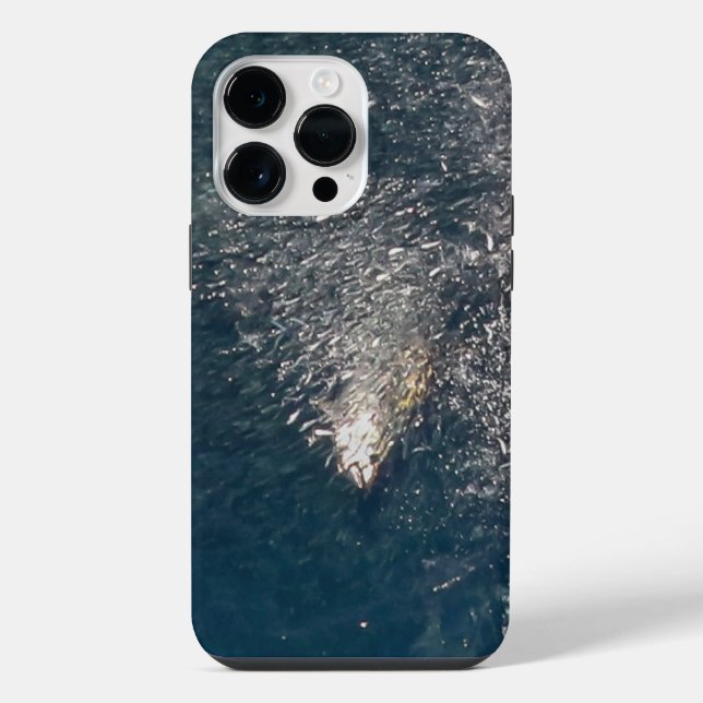 Bluefin Feeding iPhone Case (Back)