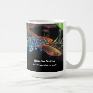 Bluefin notho , Nothobranchius rachovii Coffee Mug