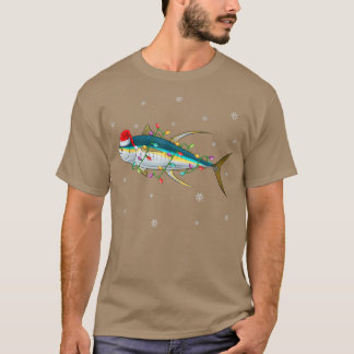Bluefin Tuna Fish Lighting Reindeer Bluefin Tuna C T-Shirt