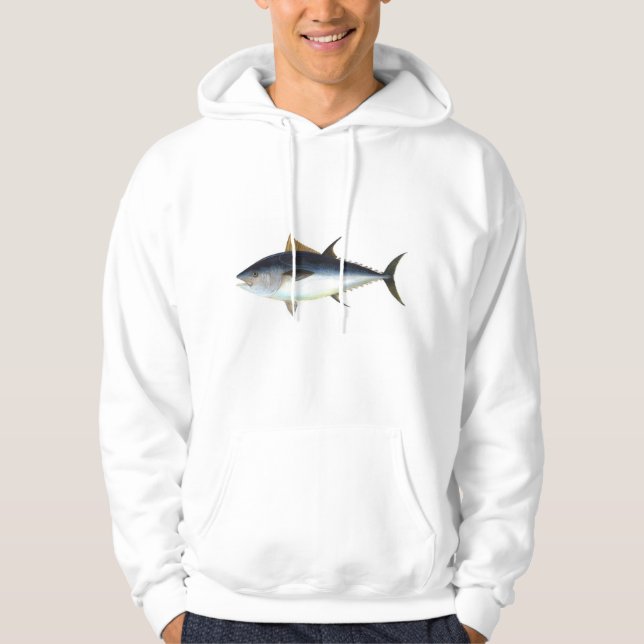 Bluefin Tuna illustration Hoodie (Front)