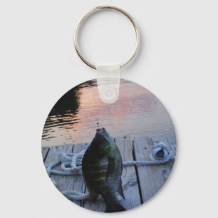 Bluegill at sunset Lake Arrowhead Key Ring
