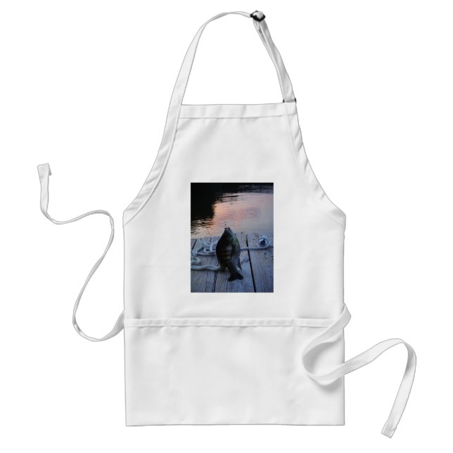 Bluegill at sunset Lake Arrowhead Standard Apron (Front)