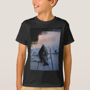 Bluegill at sunset Lake Arrowhead T-Shirt