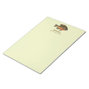 Bluegill Bream Fishing Notepad