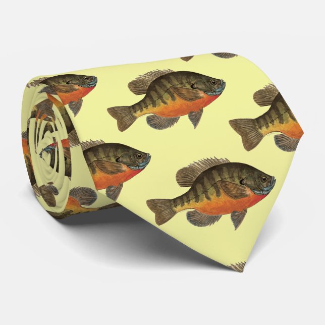 Bluegill Bream Tie (Rolled)