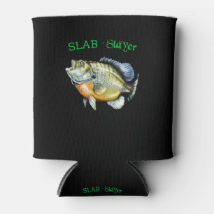 Bluegill Sunfish Slab Slayer Can Cooler
