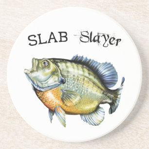 Bluegill Sunfish Slab Slayer Coaster
