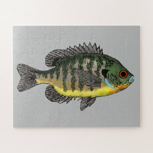 Bluegill Sunfish T-Shirt Jigsaw Puzzle