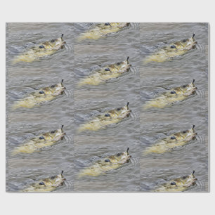 Bluegill Takes The Bait Fishing Wrapping Paper